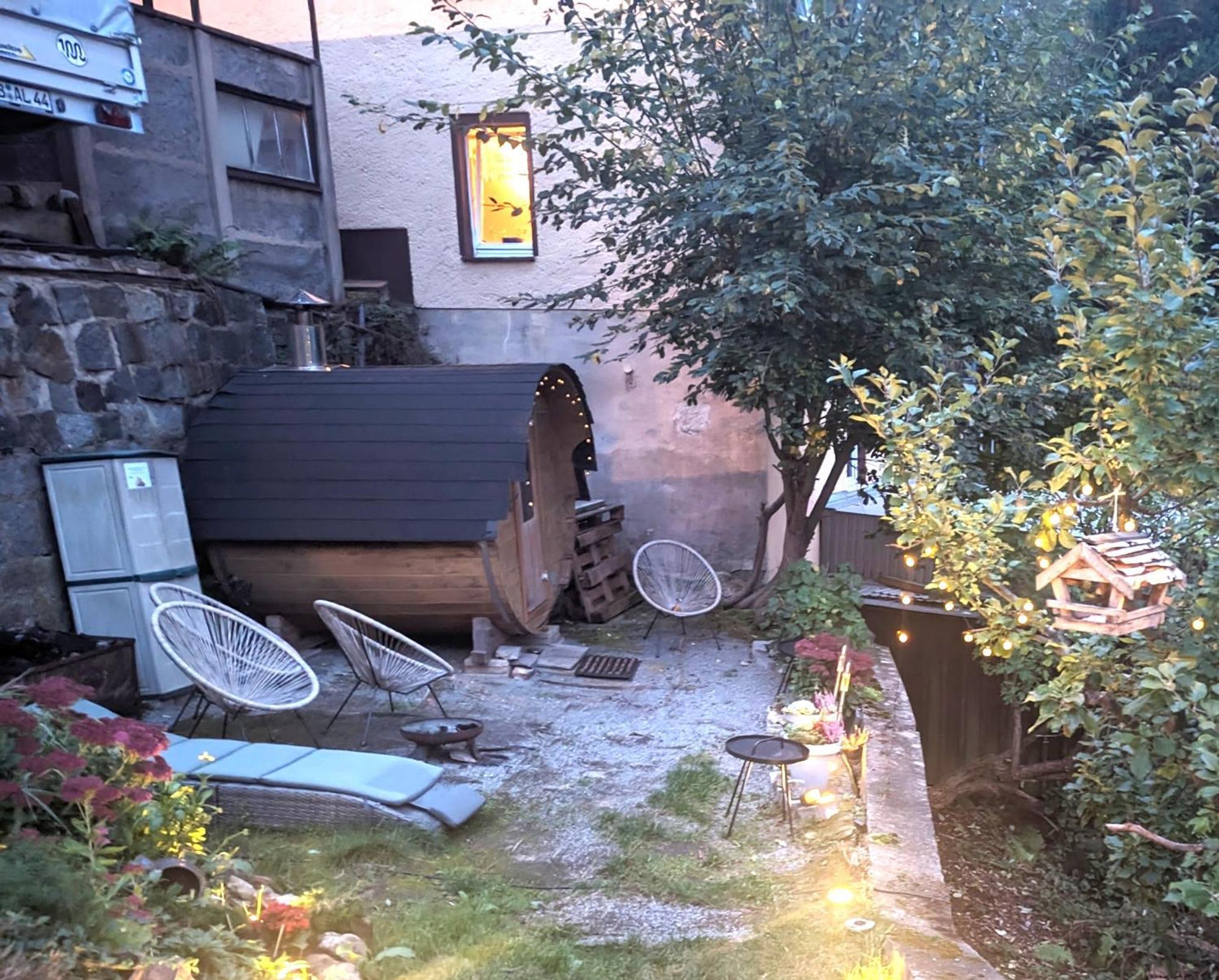 F2 - Urlaubsmagie Sauna, Whirlpool, Pool & Garten เซบนิทซ์ ภายนอก รูปภาพ