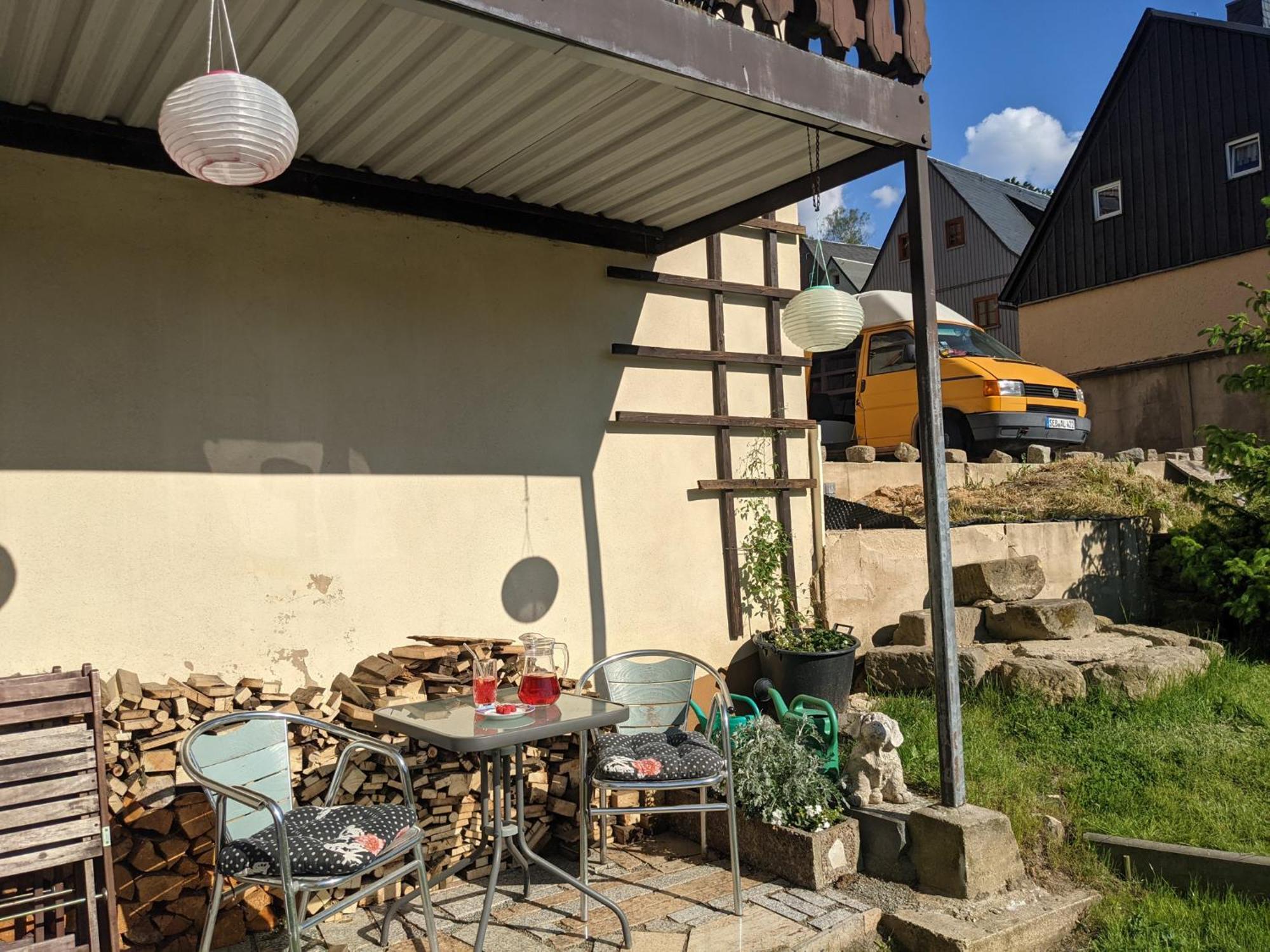 F2 - Urlaubsmagie Sauna, Whirlpool, Pool & Garten เซบนิทซ์ ภายนอก รูปภาพ